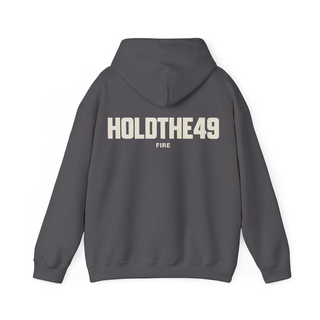 HOLDTHE49 Services Fire Hoodie, alternate view