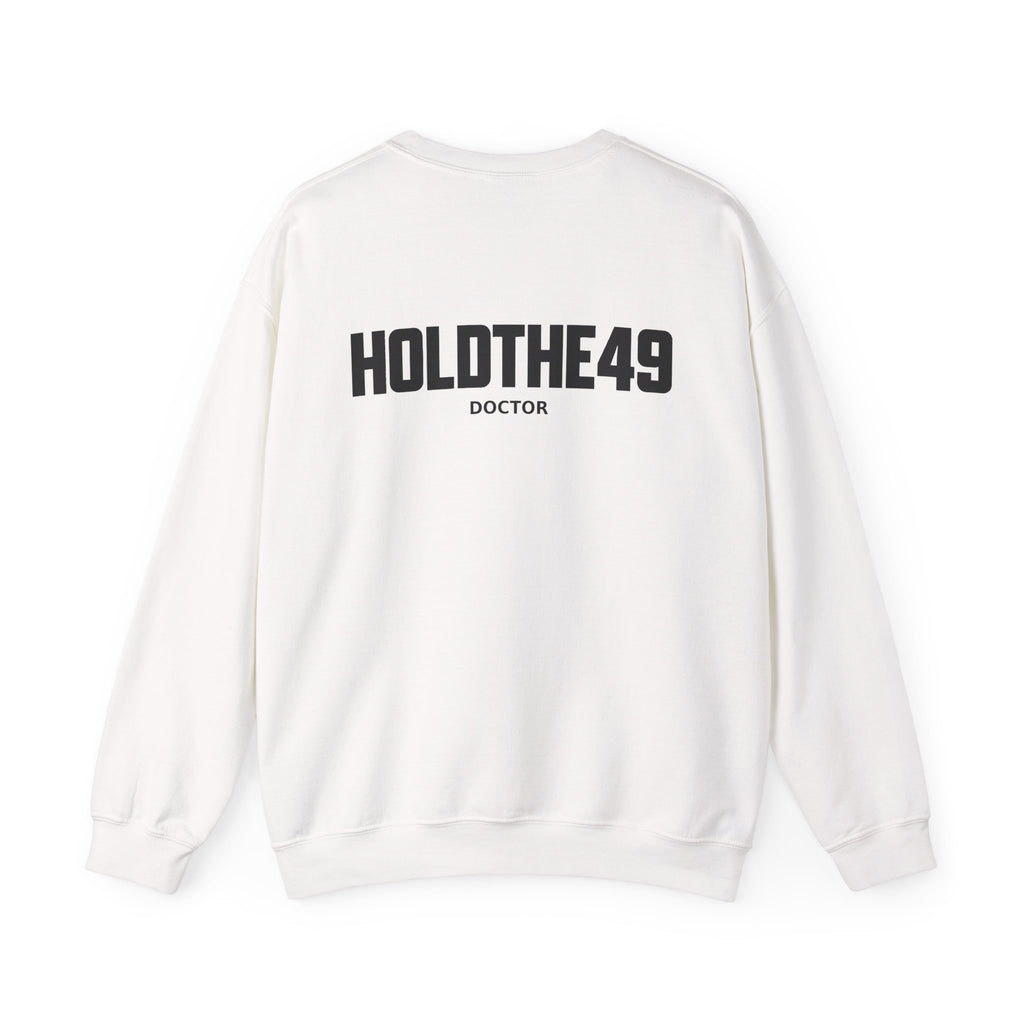 HOLDTHE49 Services Doctor Crewneck, alternate view