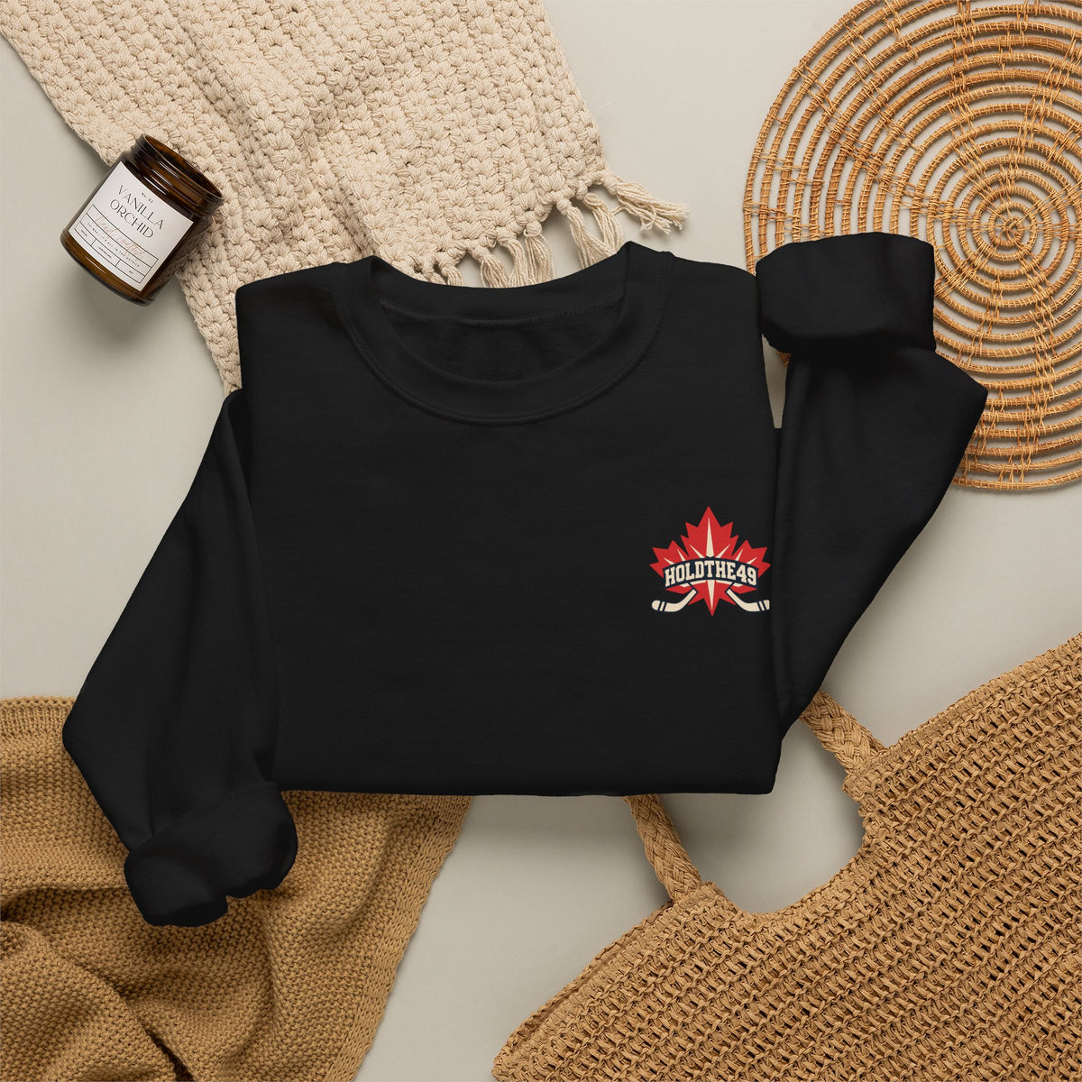 HOLDTHE49 Hockey Crewneck, alternate view