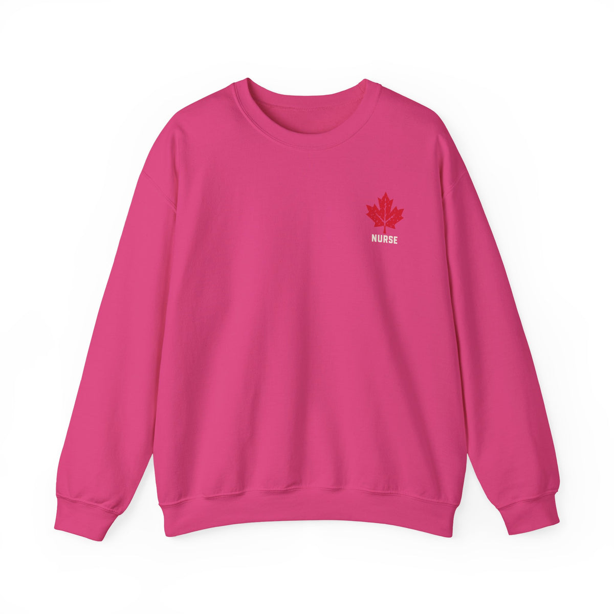 HOLDTHE49 Services Nurse Crewneck in Heliconia