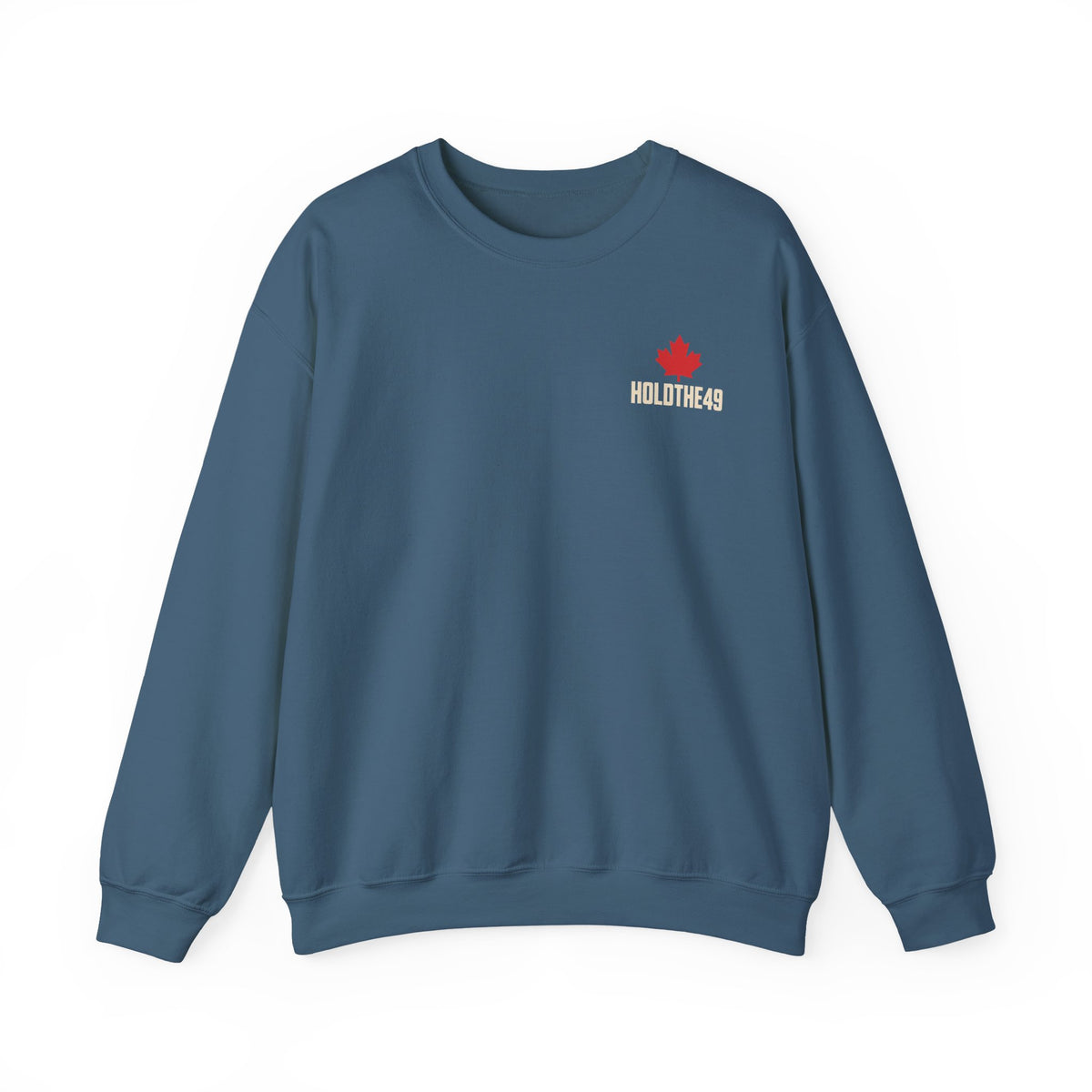 HOLDTHE49 Angry Beaver Crewneck in Indigo Blue