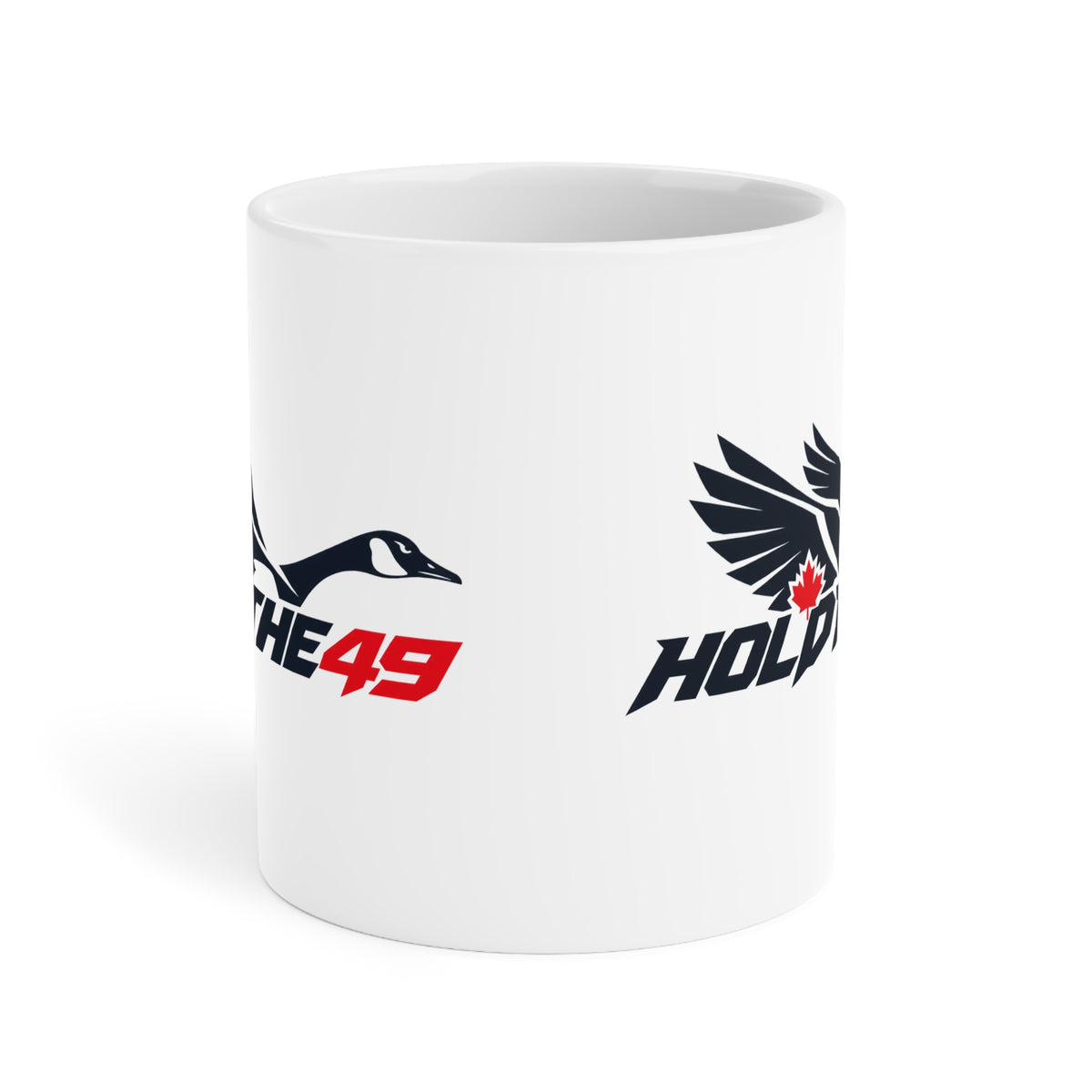 HOLDTHE49 Lifestyle Predator Goose Ceramic Mug, 20 oz