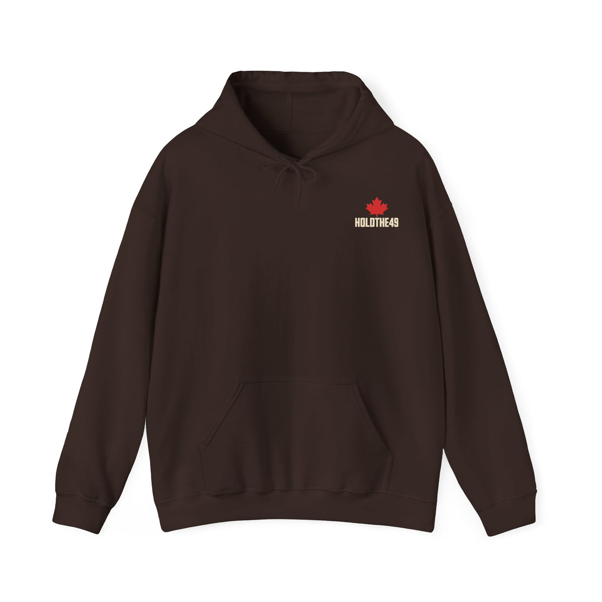 HOLDTHE49 Angry Beaver Hoodie in Dark Chocolate