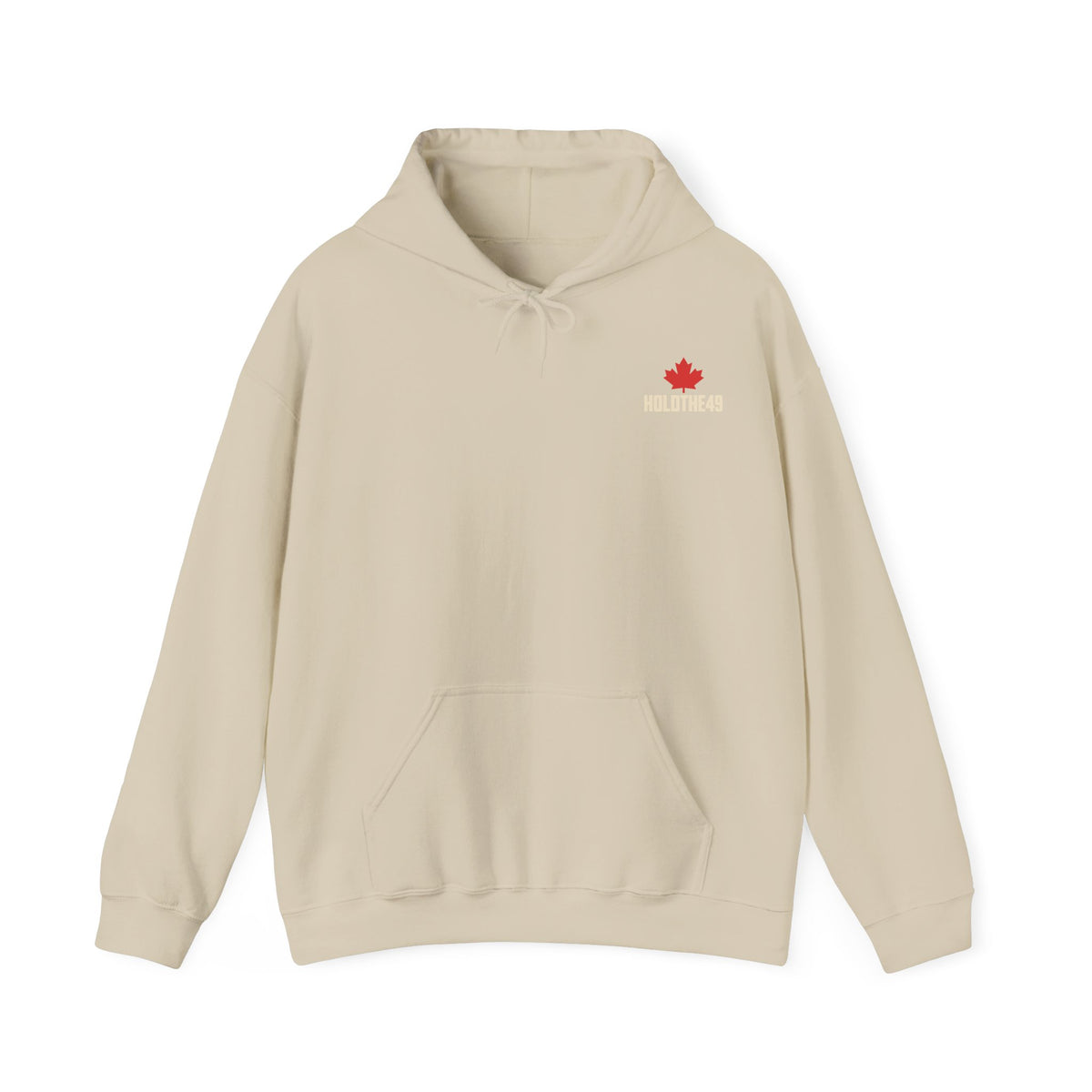HOLDTHE49 Angry Beaver Hoodie in Sand