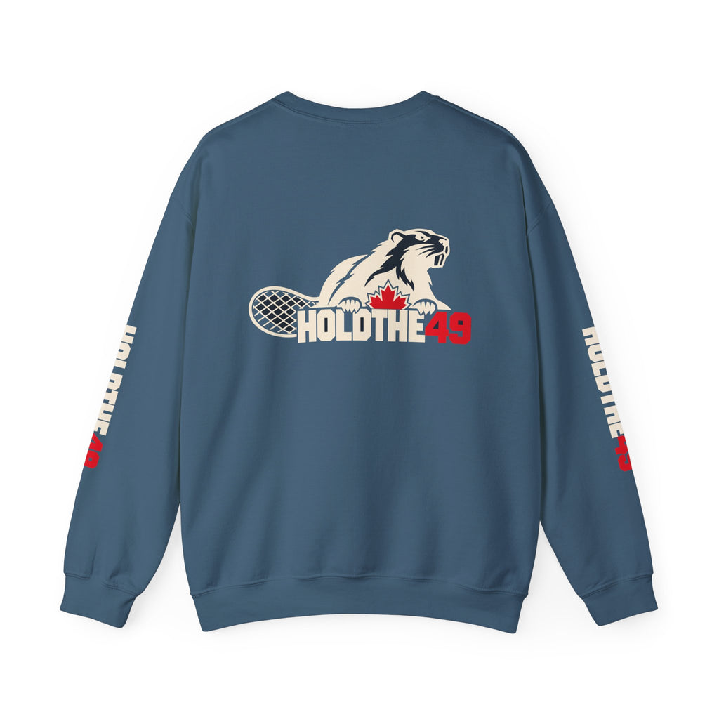 HOLDTHE49 Angry Beaver Full Print Crewneck, alternate view