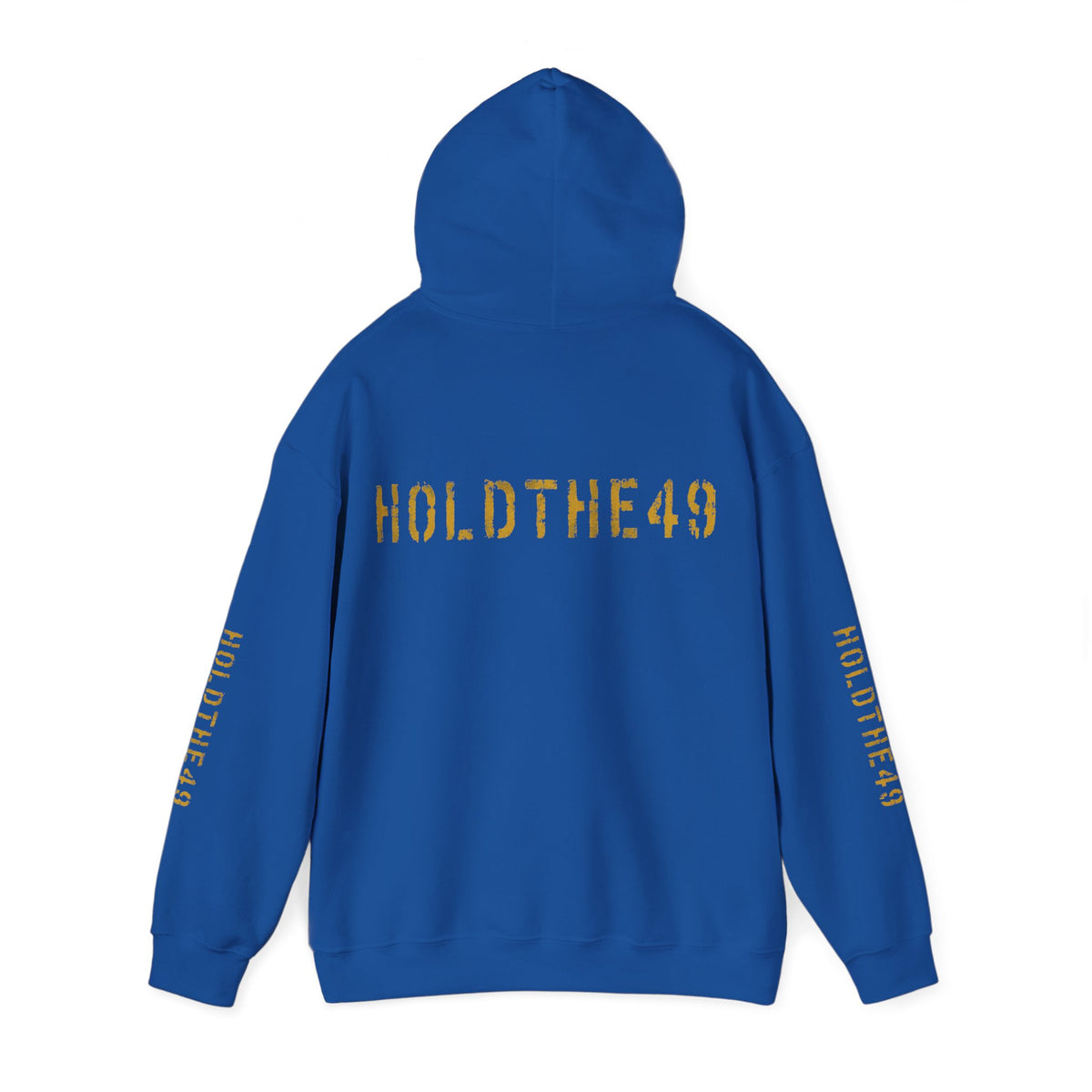 HOLDTHE49 Vintage Military Stencil Hoodie Full Print, alternate view