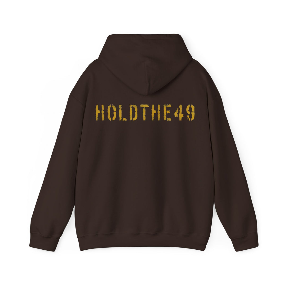 HOLDTHE49 Vintage Military Stencil Hoodie, alternate view