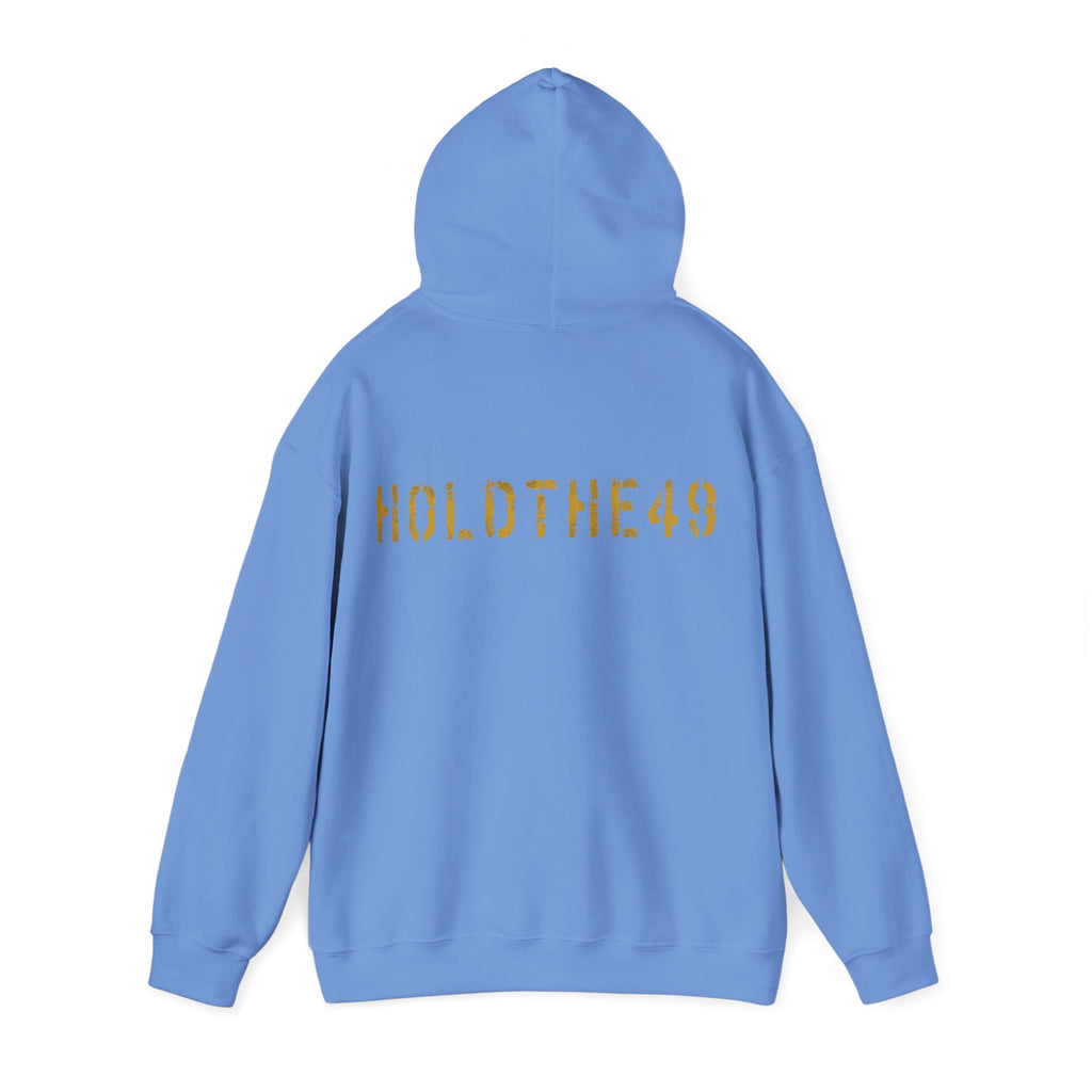 HOLDTHE49 Vintage Military Stencil Hoodie, alternate view
