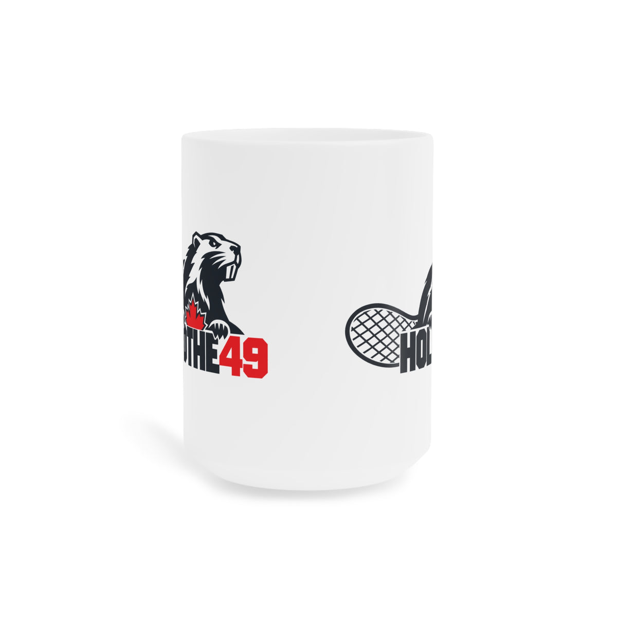 HOLDTHE49 Lifestyle Angry Beaver Ceramic Mug, 15 oz