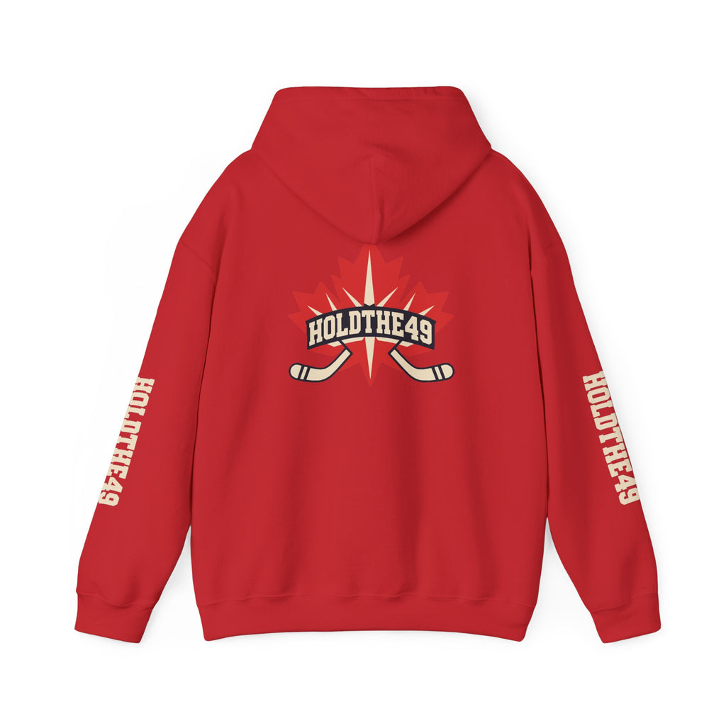 HOLDTHE49 Hockey Full Print Hoodie, alternate view