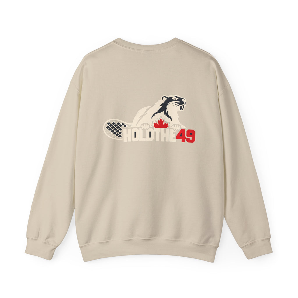HOLDTHE49 Angry Beaver Crewneck, alternate view