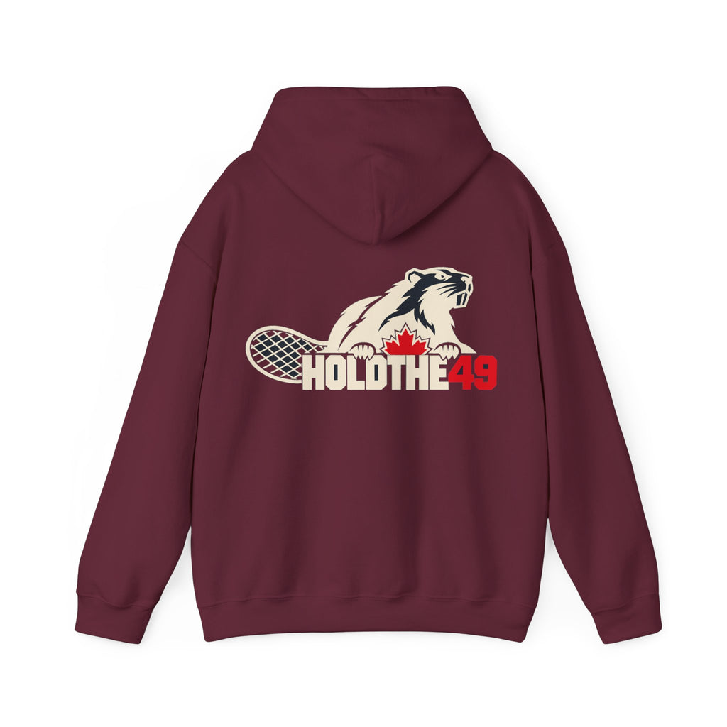 HOLDTHE49 Angry Beaver Hoodie, alternate view
