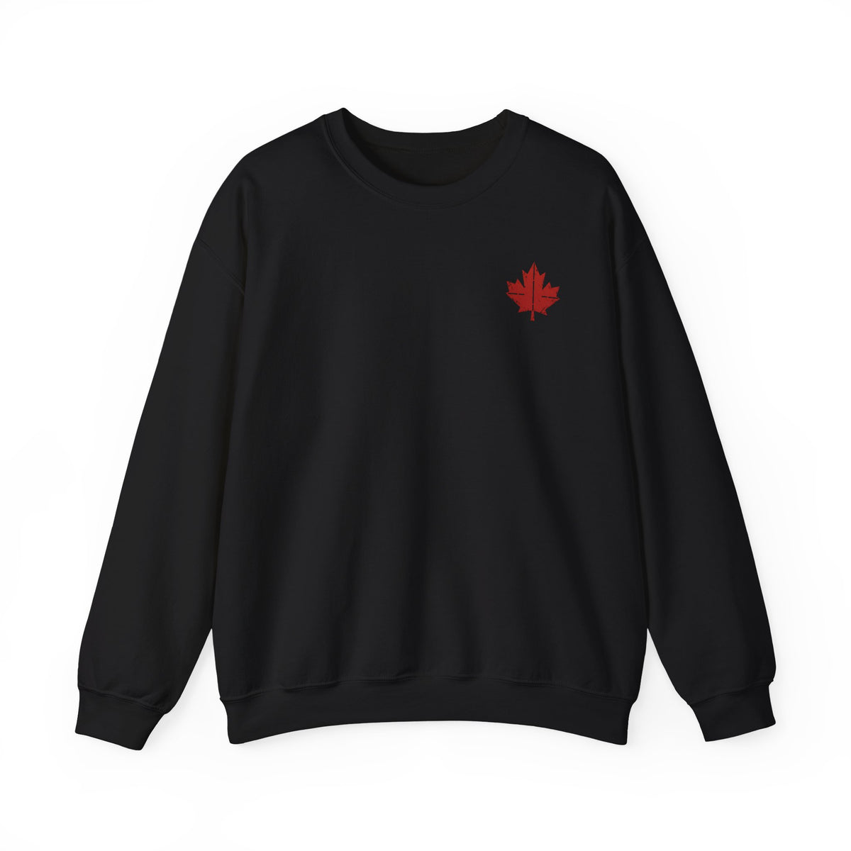 HOLDTHE49 Vintage Military Stencil Crewneck in Black