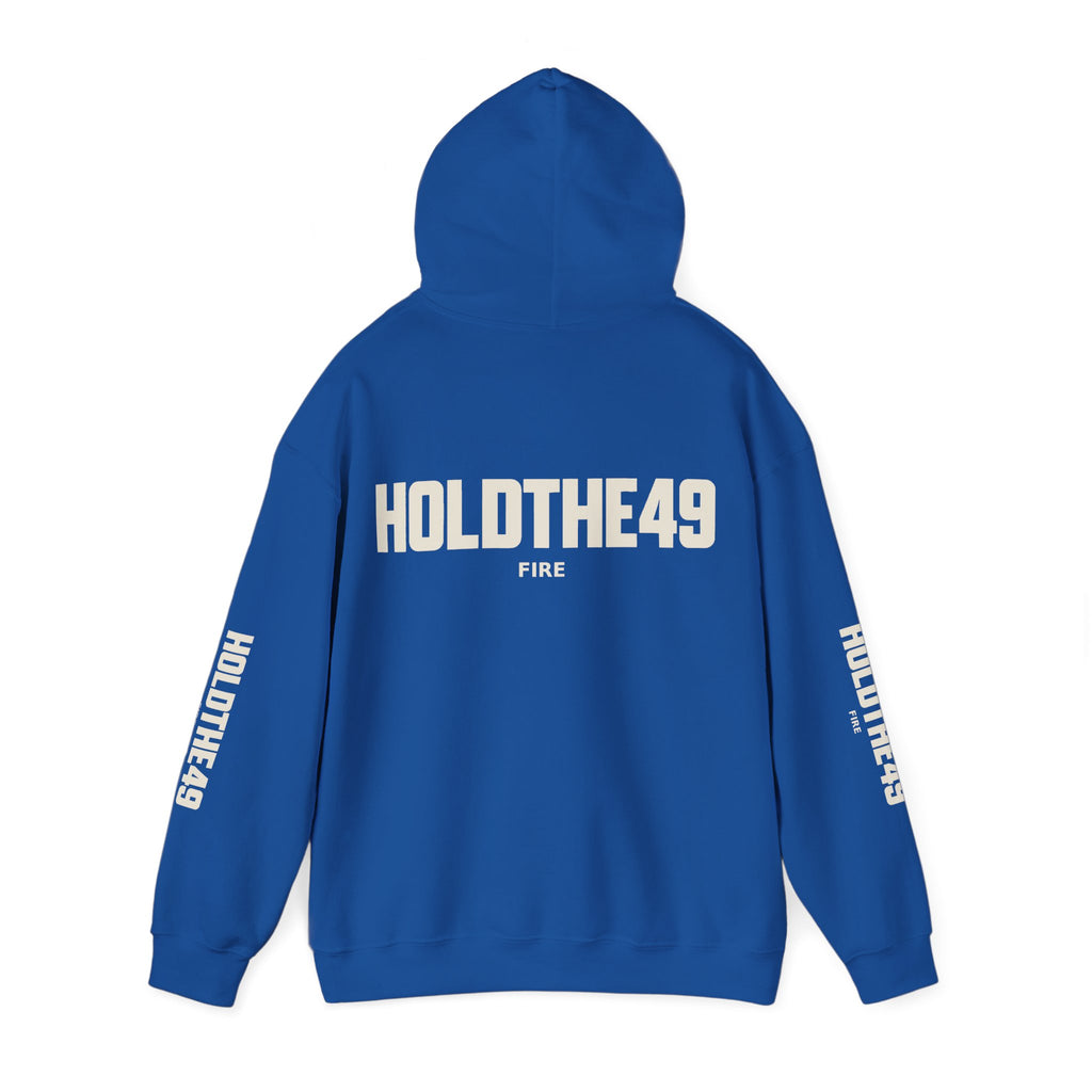 HOLDTHE49 Services Fire Full Print Hoodie, alternate view