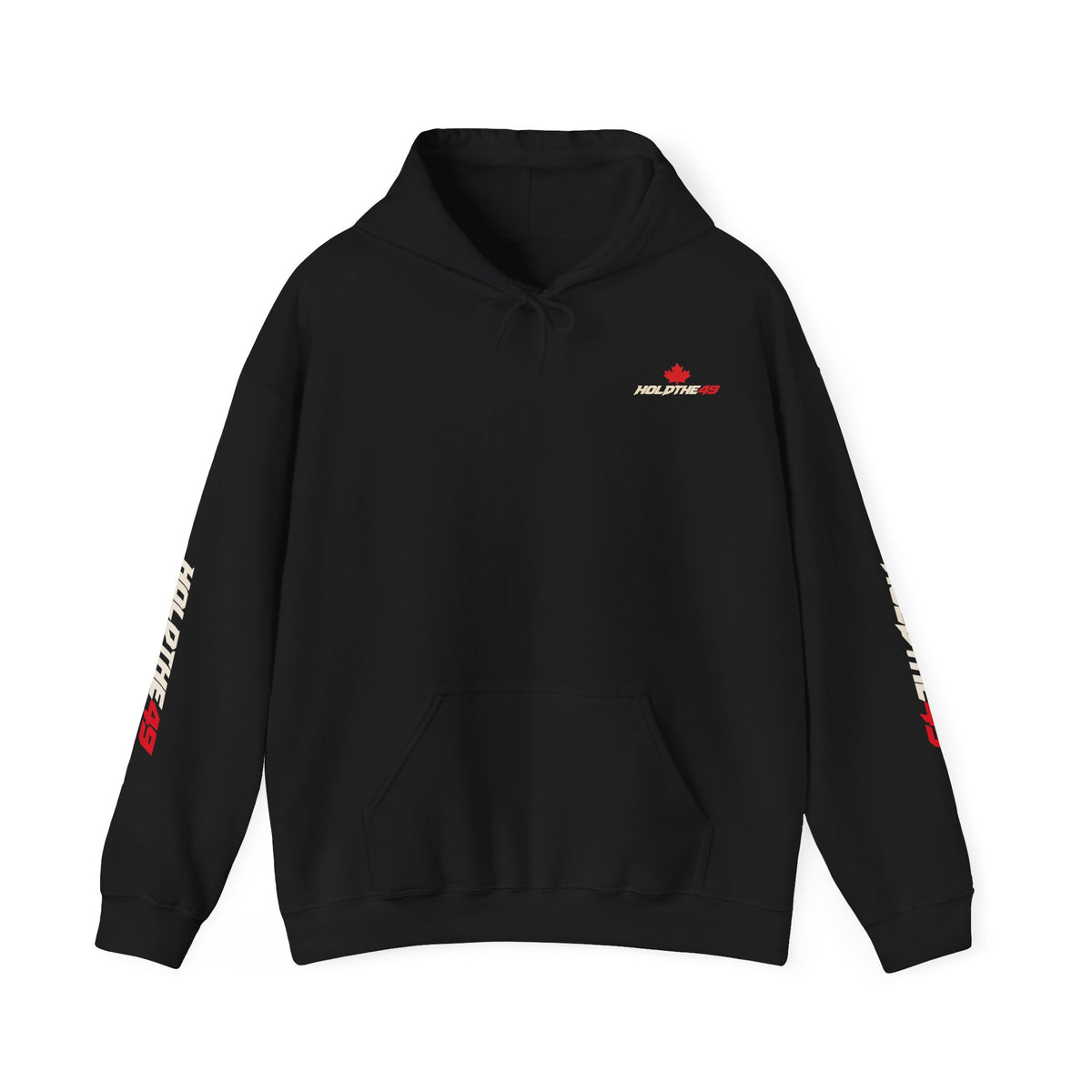 HOLDTHE49 Predator Goose Full Print Hoodie in Black