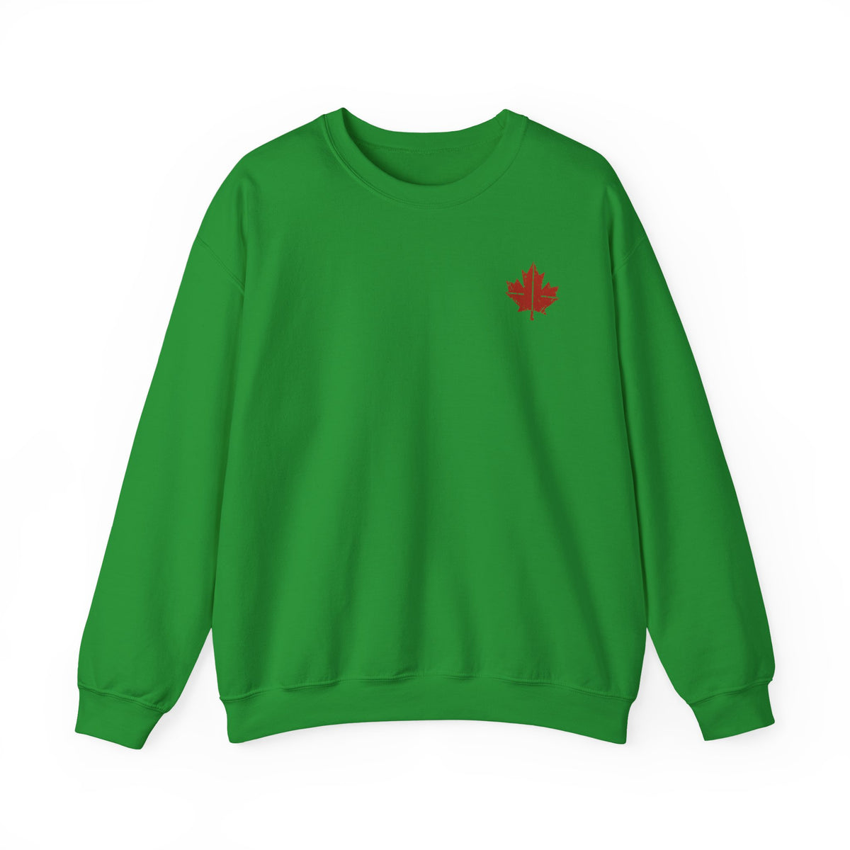 HOLDTHE49 Vintage Military Stencil Crewneck in Irish Green