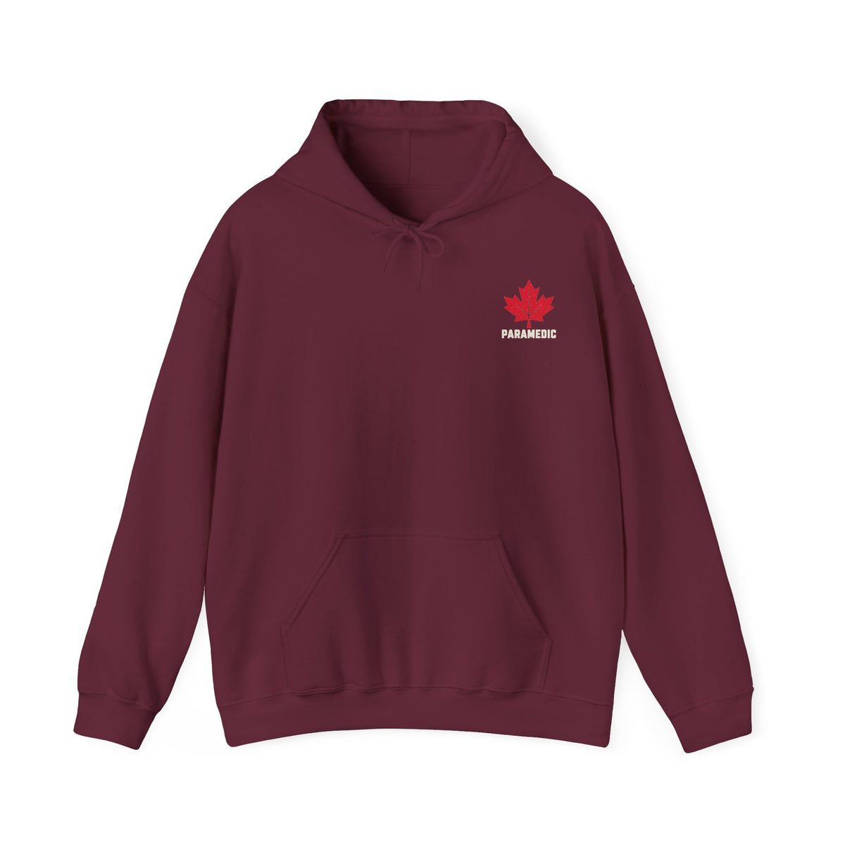 HOLDTHE49 Services Paramedic Hoodie in Maroon