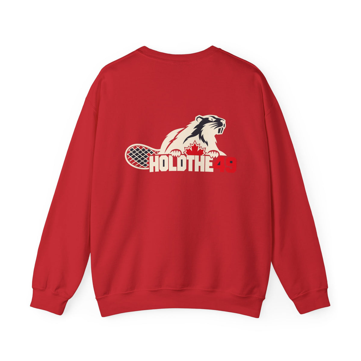 HOLDTHE49 Angry Beaver Crewneck, alternate view