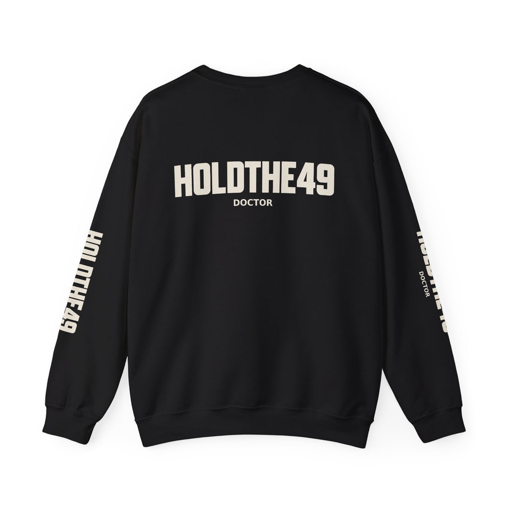 HOLDTHE49 Services Doctor Full Print Crewneck, alternate view