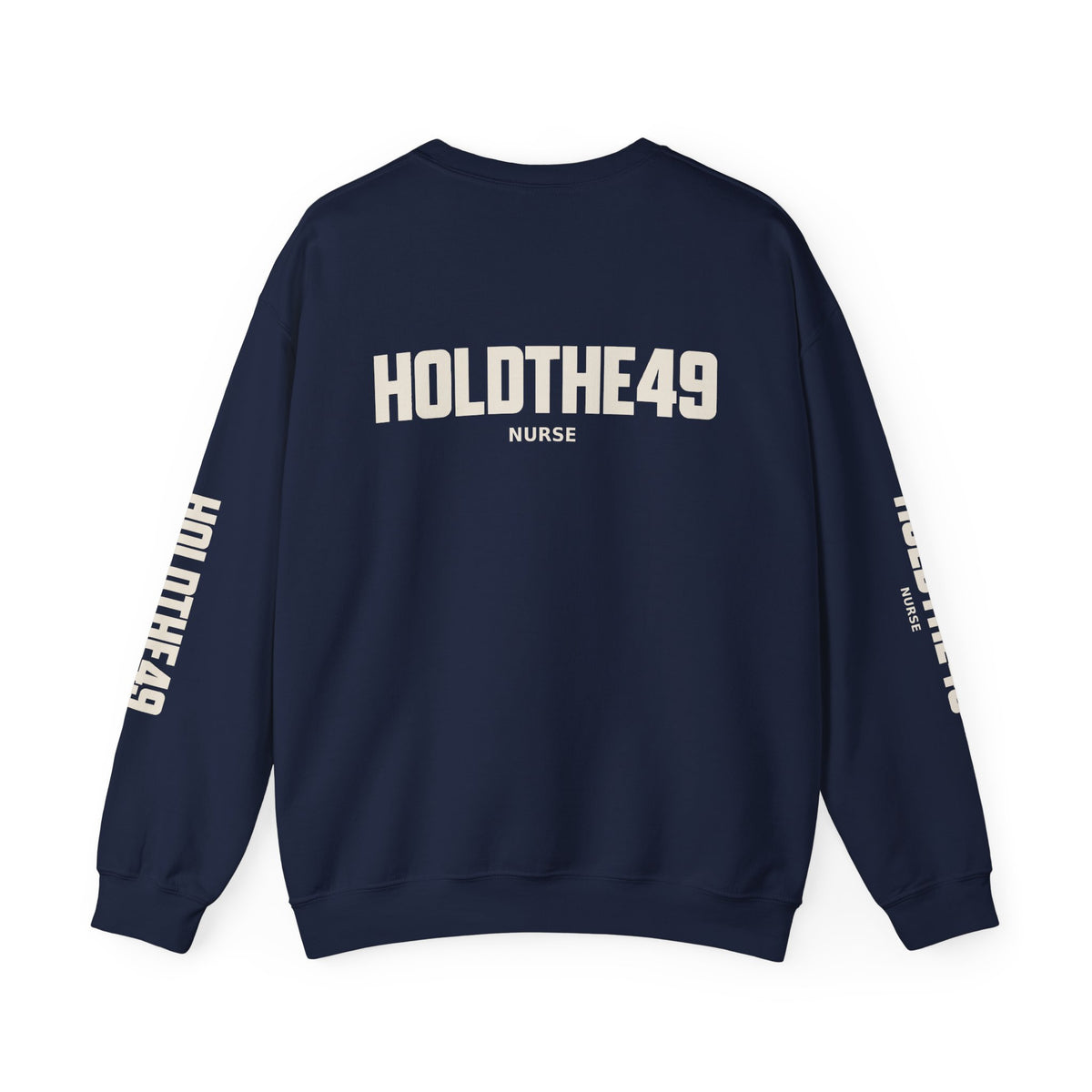 HOLDTHE49 Services Nurse Full Print Crewneck, alternate view