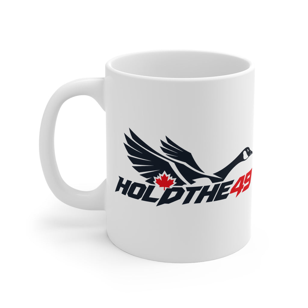 HOLDTHE49 Lifestyle Predator Goose Ceramic Mug, 11 oz
