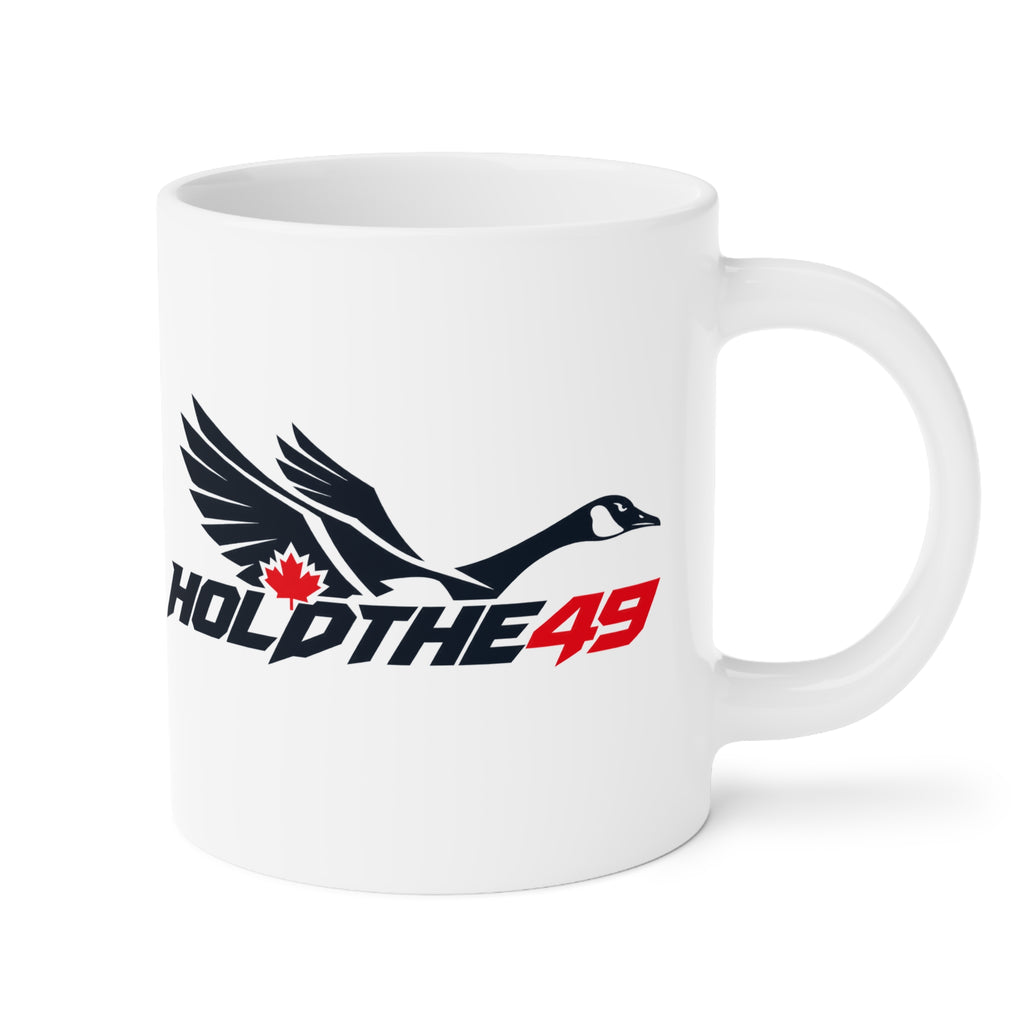 HOLDTHE49 Lifestyle Predator Goose Ceramic Mug, alternate view