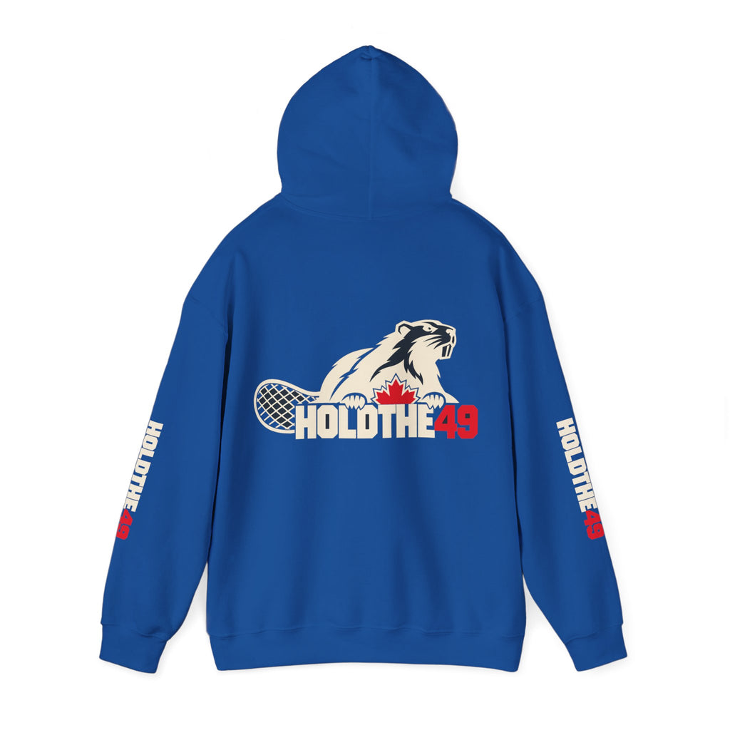HOLDTHE49 Angry Beaver Full Print Hoodie, alternate view