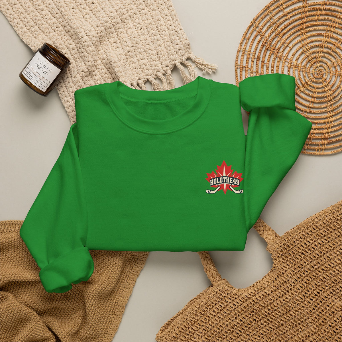HOLDTHE49 Hockey Full Print Crewneck, alternate view