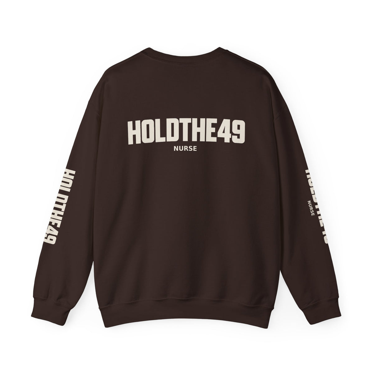 HOLDTHE49 Services Nurse Full Print Crewneck, alternate view