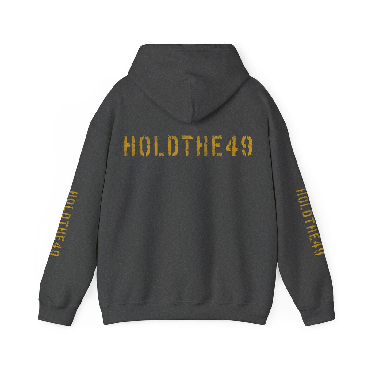 HOLDTHE49 Vintage Military Stencil Hoodie Full Print, alternate view