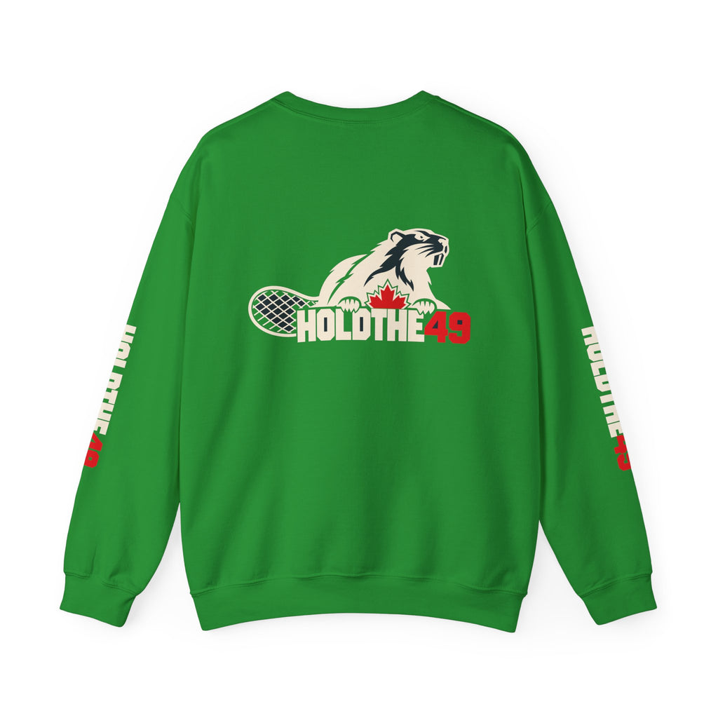 HOLDTHE49 Angry Beaver Full Print Crewneck, alternate view