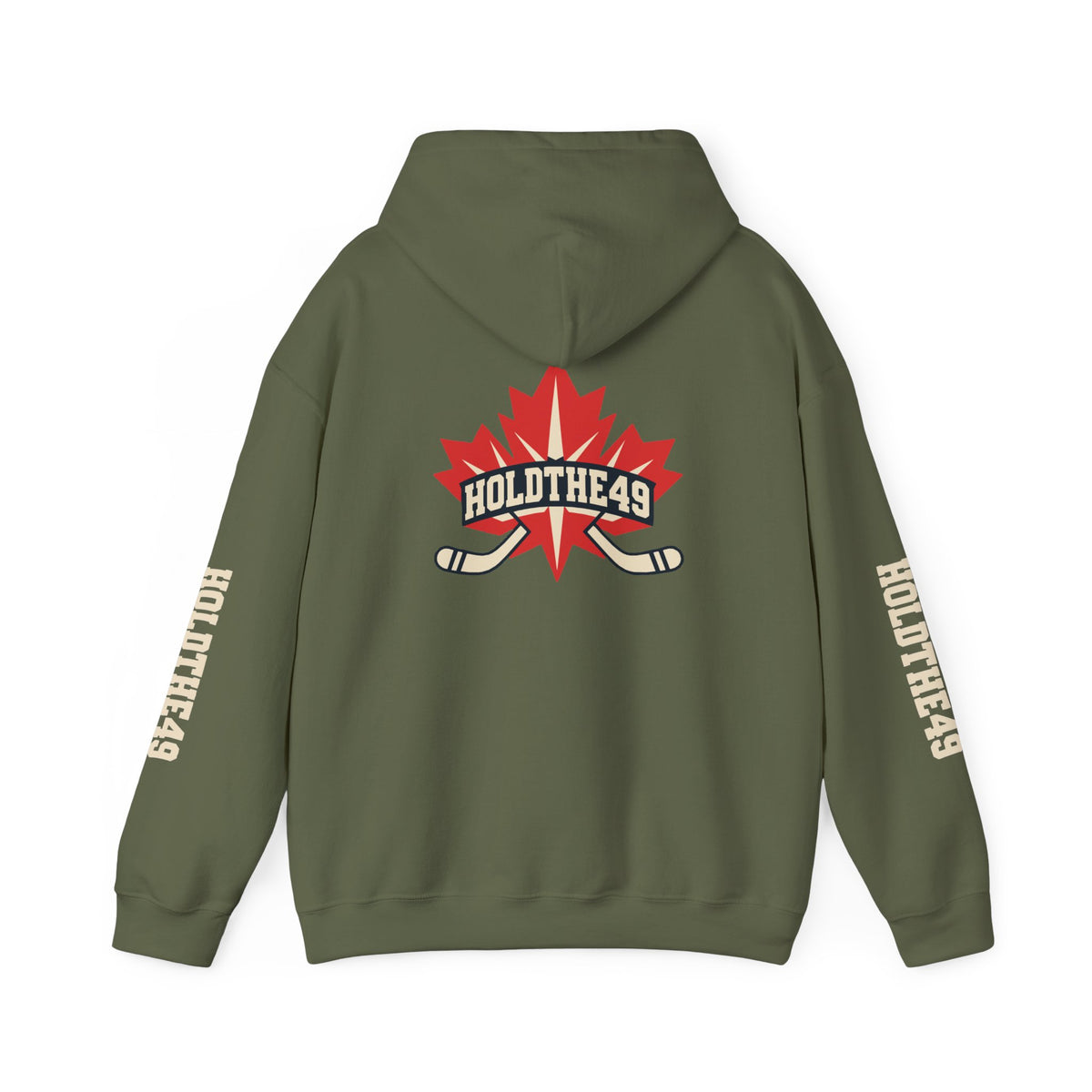 HOLDTHE49 Hockey Full Print Hoodie, alternate view