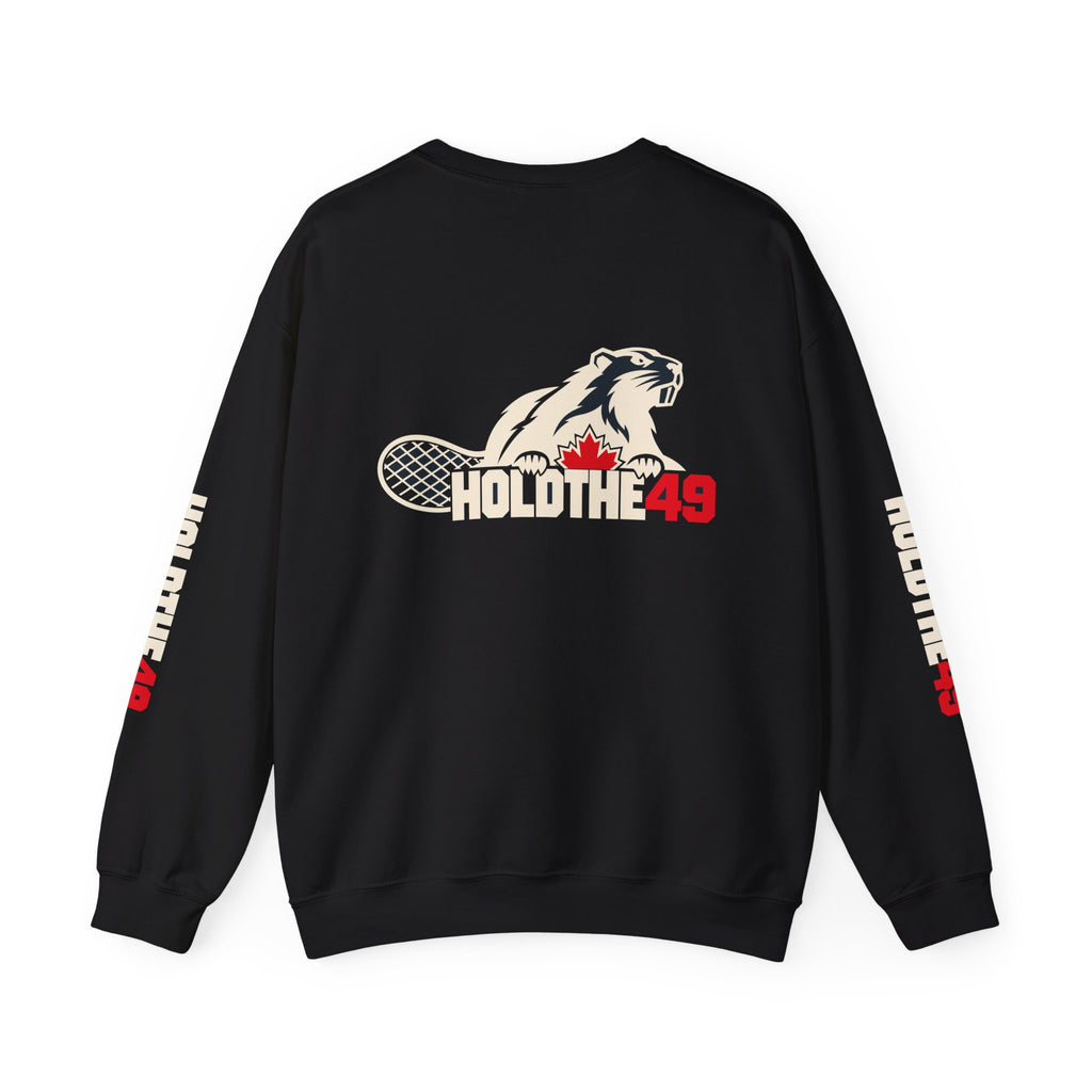 HOLDTHE49 Angry Beaver Full Print Crewneck, alternate view