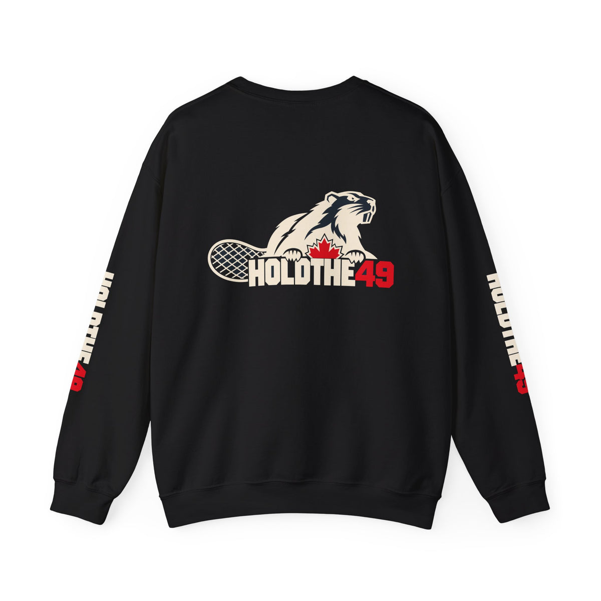 HOLDTHE49 Angry Beaver Full Print Crewneck, alternate view