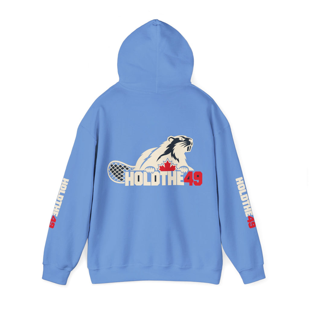 HOLDTHE49 Angry Beaver Full Print Hoodie, alternate view