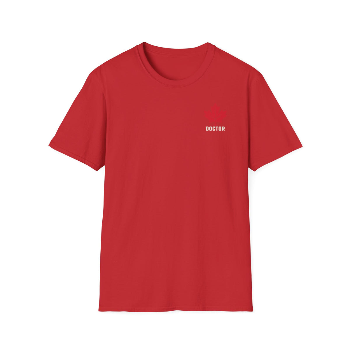 HOLDTHE49 Services Doctor Tee in Red