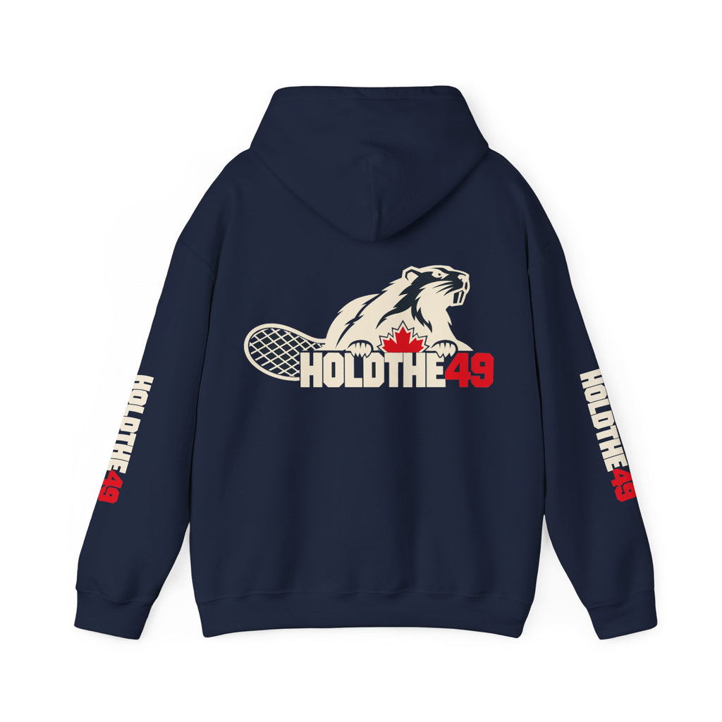 HOLDTHE49 Angry Beaver Full Print Hoodie, alternate view
