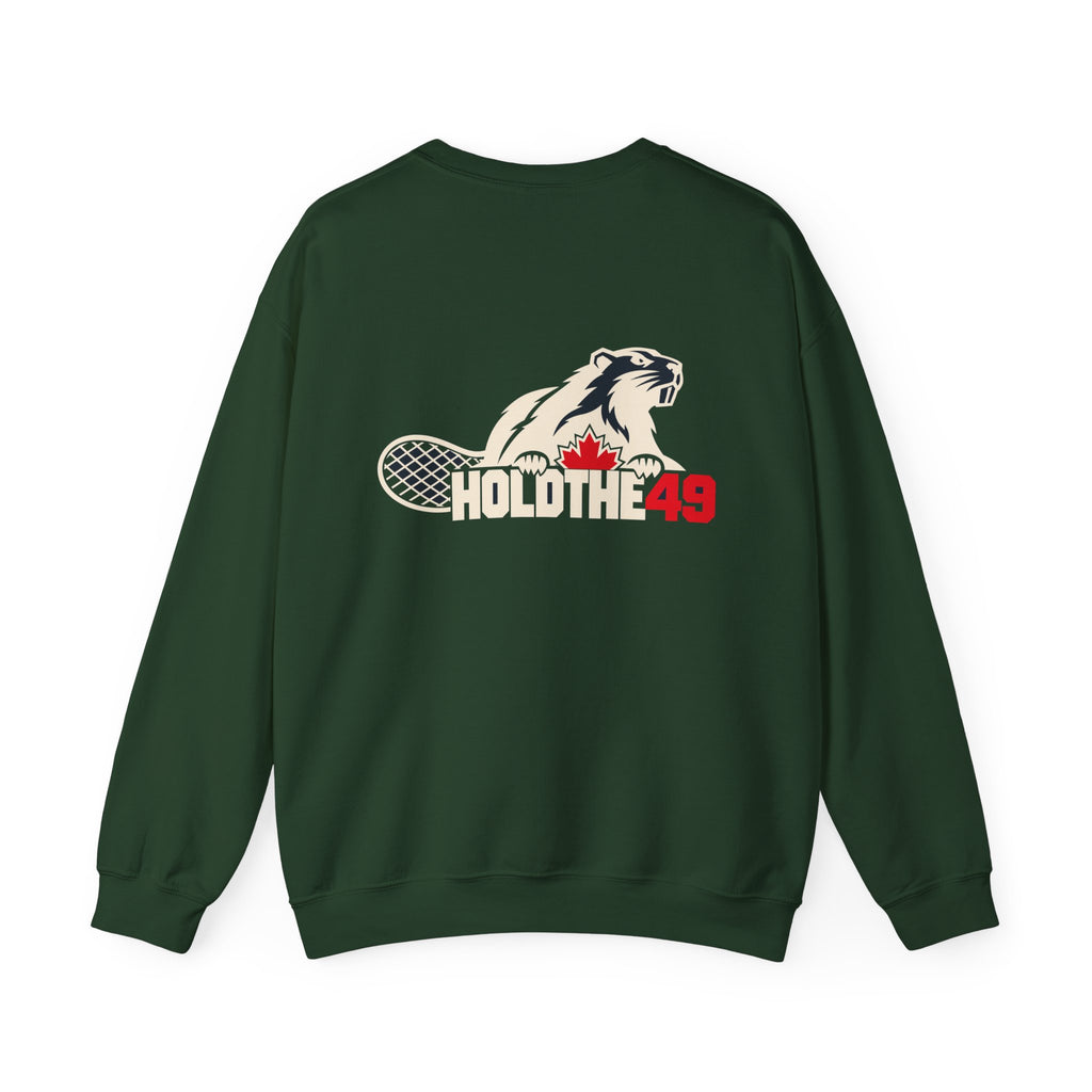 HOLDTHE49 Angry Beaver Crewneck, alternate view