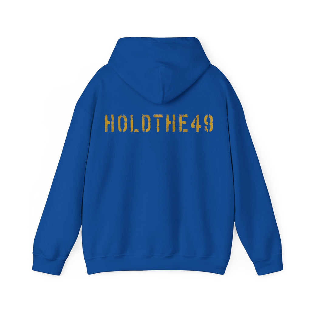 HOLDTHE49 Vintage Military Stencil Hoodie, alternate view