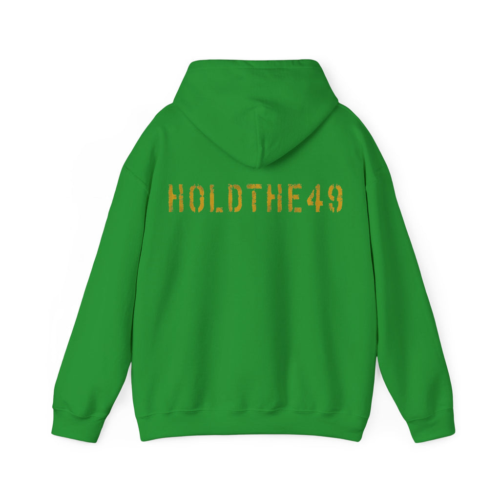 HOLDTHE49 Vintage Military Stencil Hoodie, alternate view