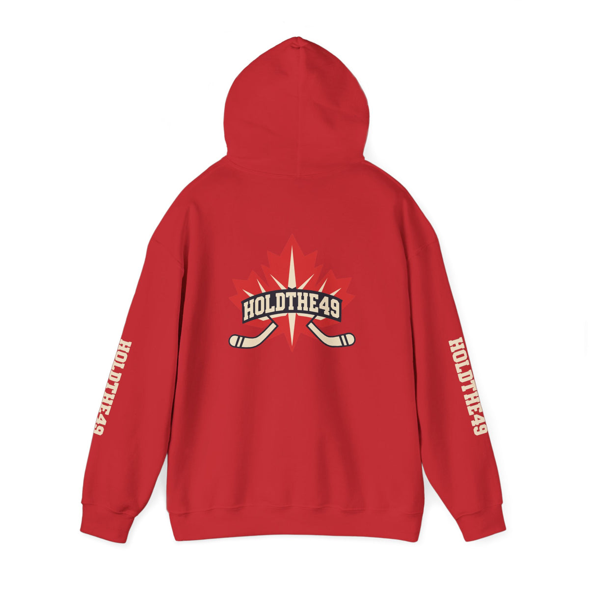 HOLDTHE49 Hockey Full Print Hoodie, alternate view