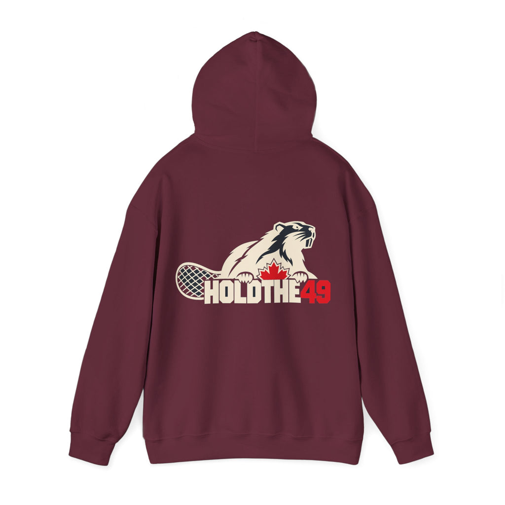 HOLDTHE49 Angry Beaver Hoodie, alternate view