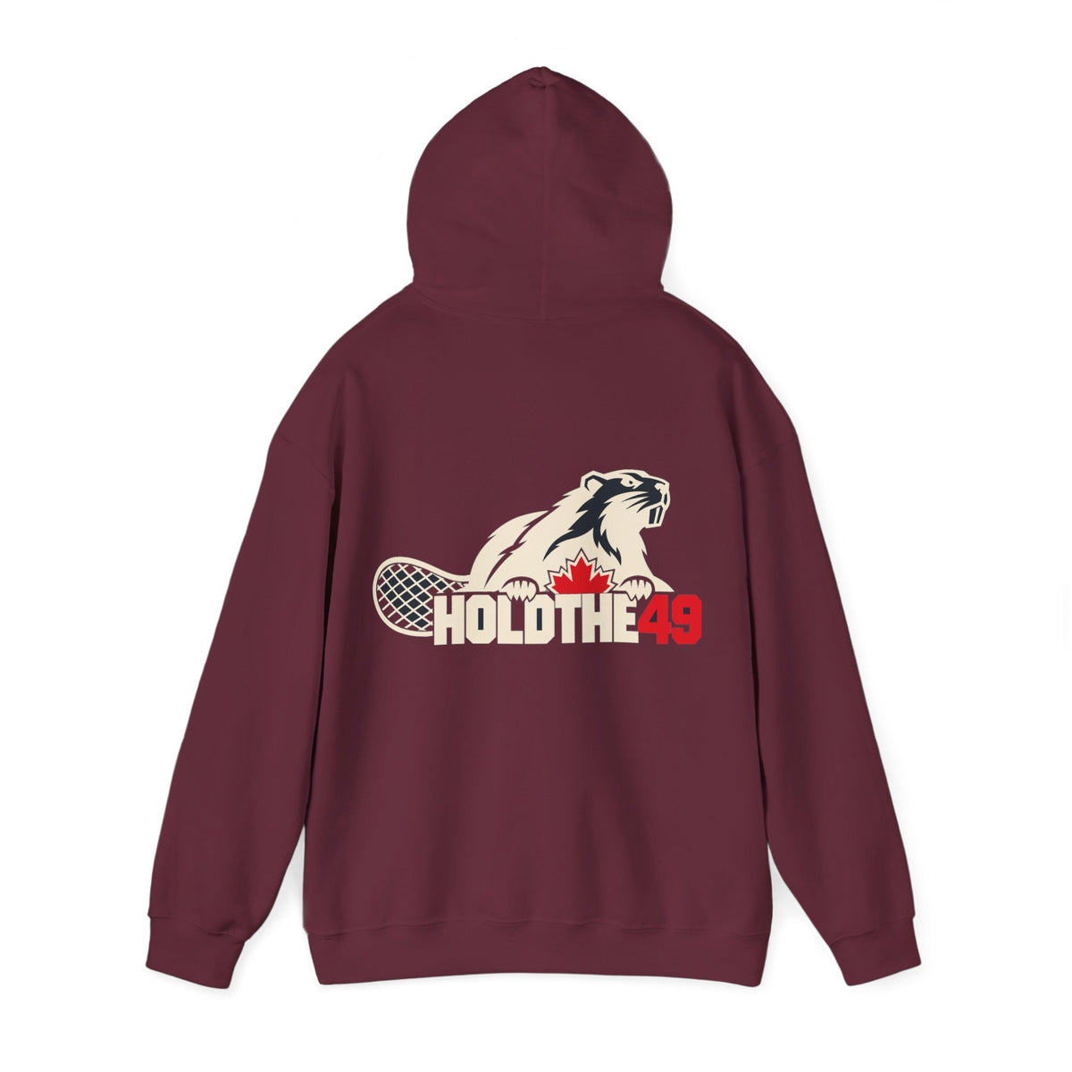 HOLDTHE49 Angry Beaver Hoodie, alternate view