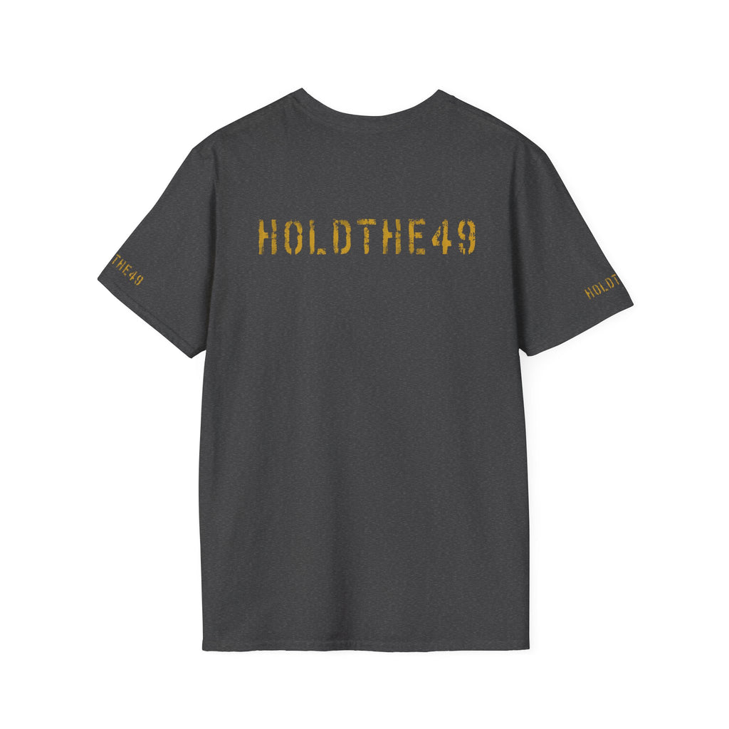 HOLDTHE49 Vintage Military Stencil Tee Full Print, alternate view