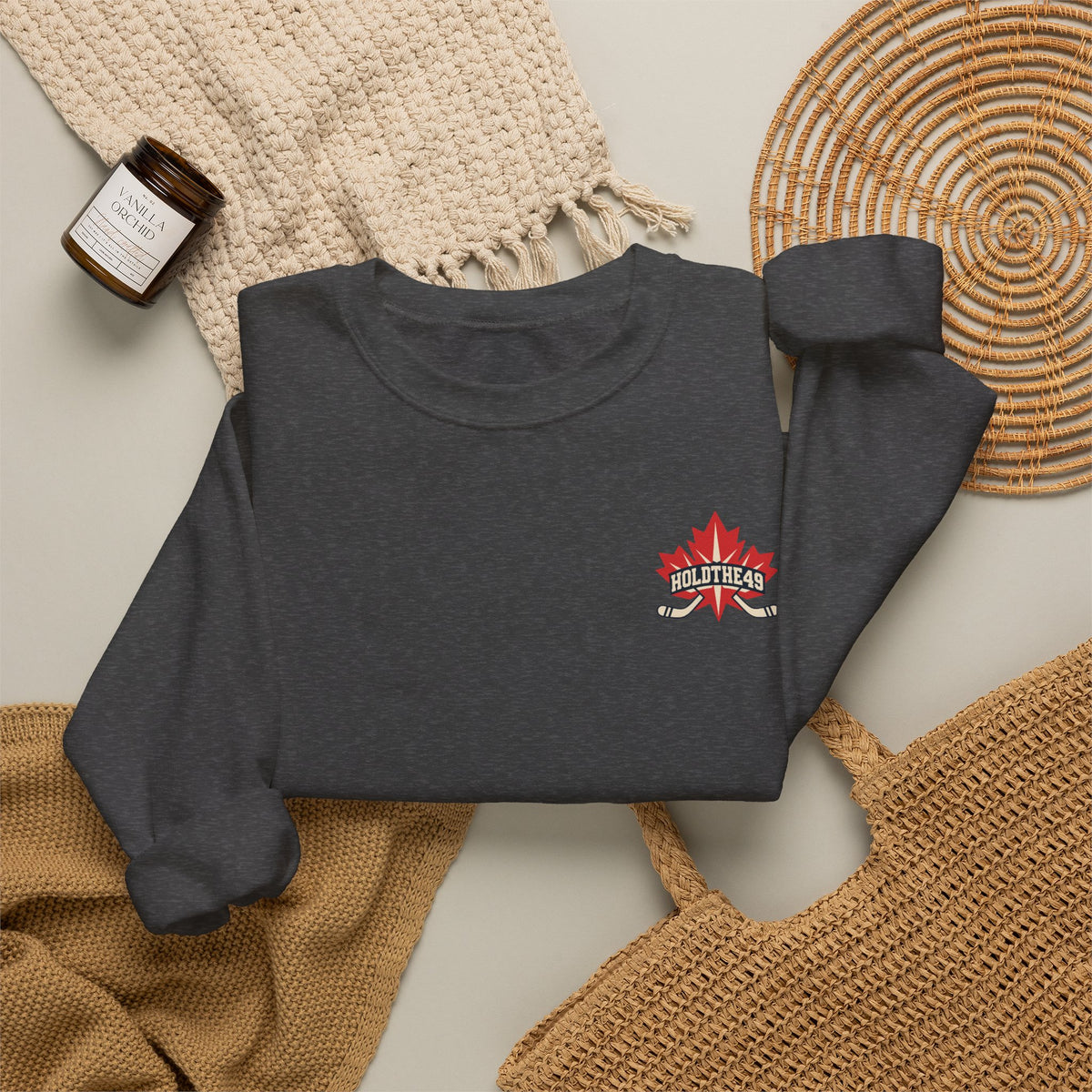 HOLDTHE49 Hockey Crewneck, alternate view