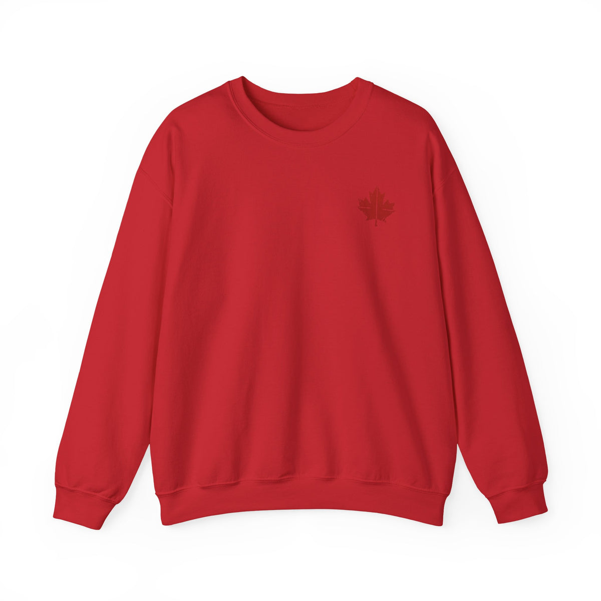 HOLDTHE49 Vintage Military Stencil Crewneck in Red