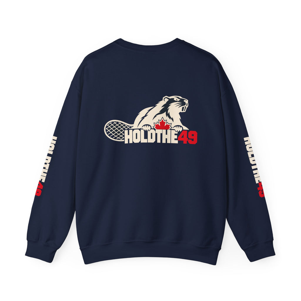 HOLDTHE49 Angry Beaver Full Print Crewneck, alternate view