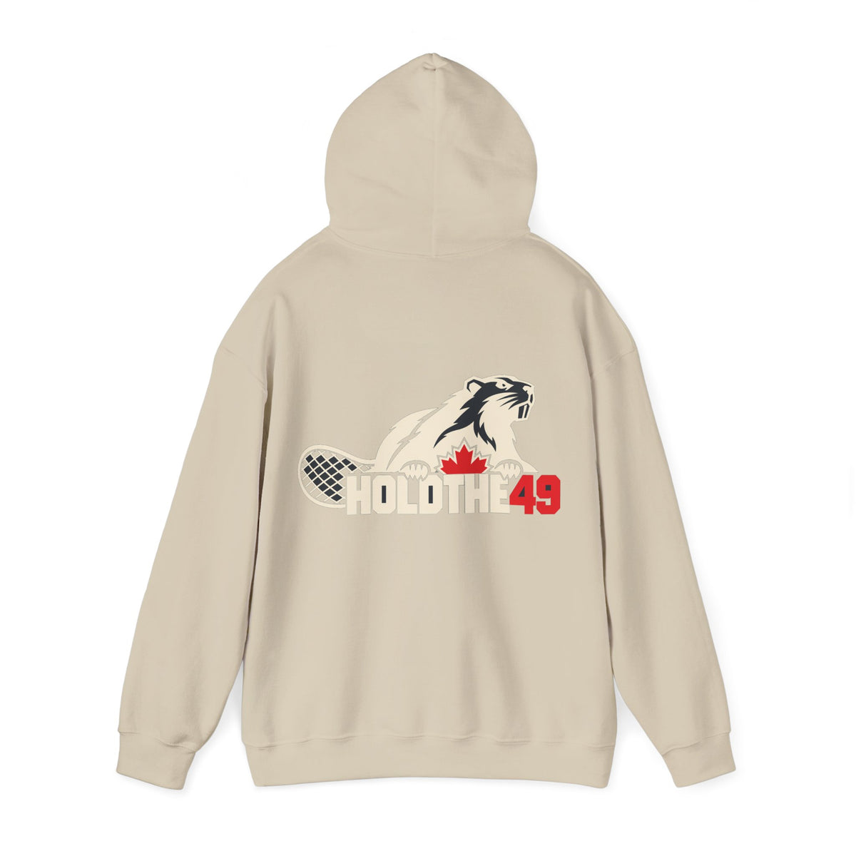 HOLDTHE49 Angry Beaver Hoodie, alternate view