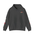 HOLDTHE49 Predator Goose Full Print Hoodie in Dark Heather